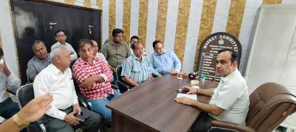 Discussion on farmers' issues with SDM
