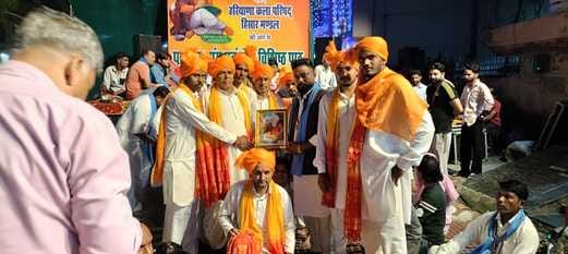 Lord Valmiki inspired the society to follow the path of truth.