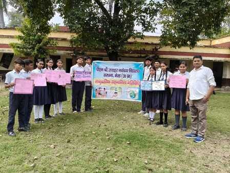 Gave the message of remove plastic, make the campus clean