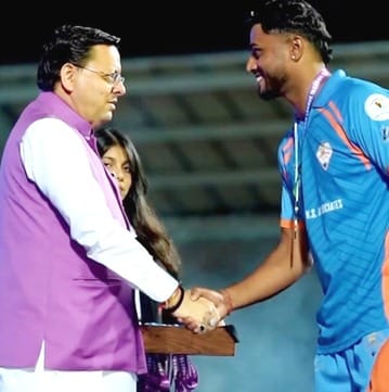 Ujhani's Siddharth Gupta did wonders in the Uttarakhand Premier League