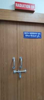 Despite the installation of a digital X-ray machine, the United Hospital was locked.