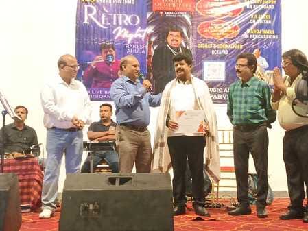 Ambala's best officer honored on completion of six years