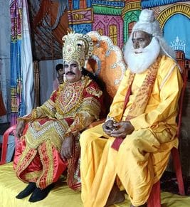 The dialogue between Dasharatha and Kaikeyi moved the audience.