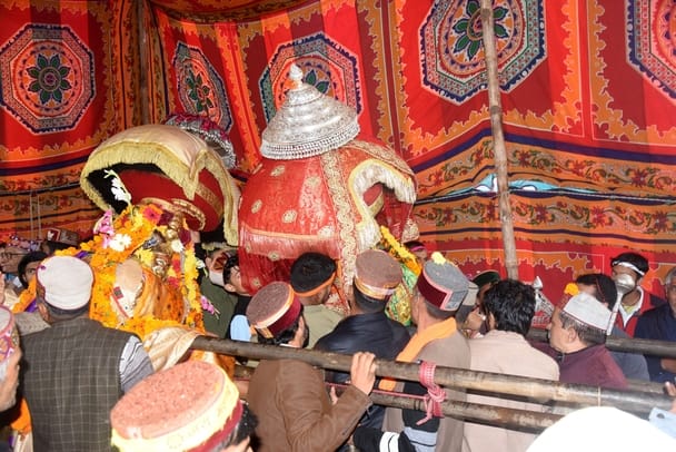 After the puja, the winds of farewell blew, the gods returned to their abode.