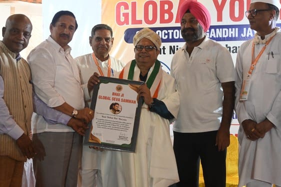 Senior Advocate Ram Mohan Roy honoured with Bhaiji Subbarao Sadbhavana Award