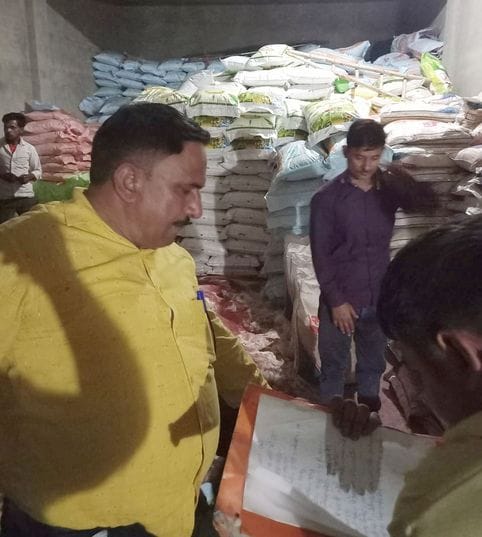 Fake fertilizer was recovered, but there was a game in the action.