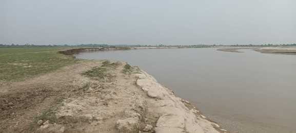 Four crore rupees worth flood protection project in water