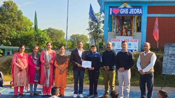 Karna stood third in the state-level safe construction model competition