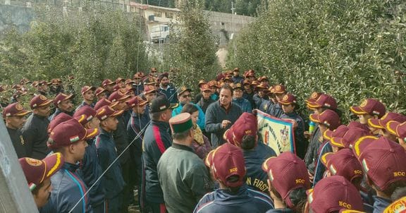 Cadets visited Duni and Brelangi villages