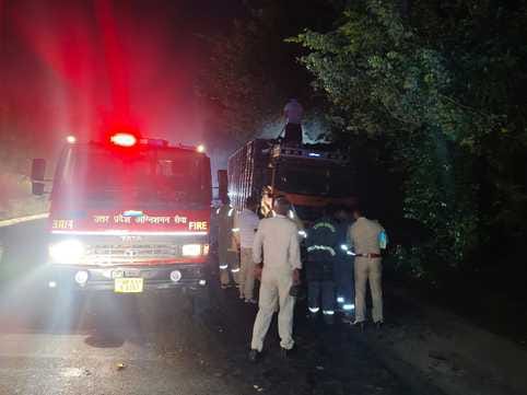 Coal-laden DCM catches fire, major accident averted