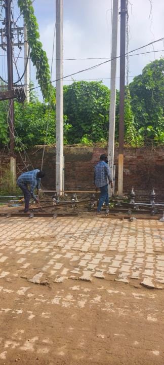 repairing start by electric nigam