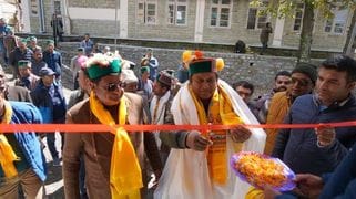 Rakcham school and veterinary dispensary get new building