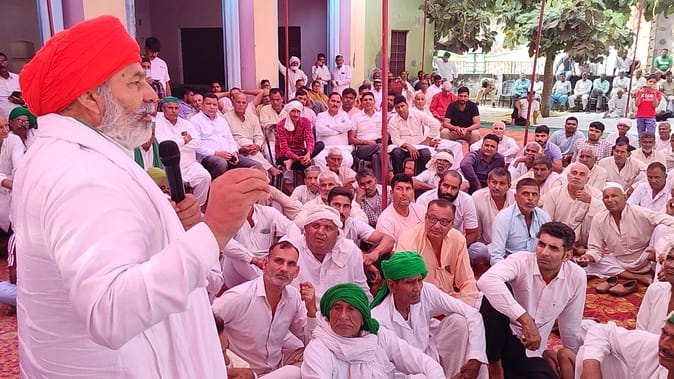 I love Mohammed is BJP's agenda, people should not spoil the atmosphere: Rakesh Tikait