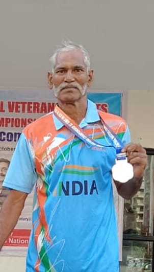 The former captain won three medals, including a silver.