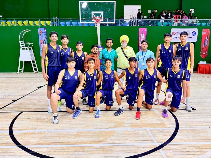 UP team reaches the final of Under-14 National Basketball Championship