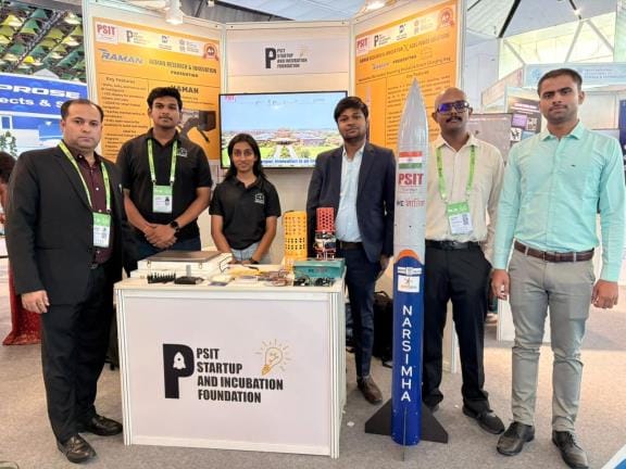 Two PSIT startups surpassed IITs and were selected for the IMC