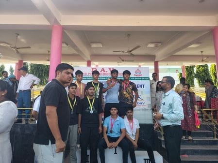 Felicitation of the winners of the competition