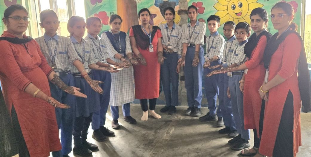 Students displayed their creativity