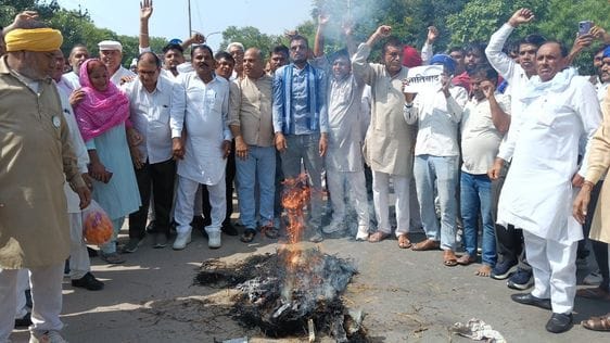 Hundreds of people took to the streets in the ADGP suicide case