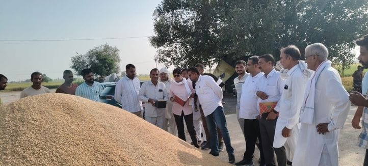 Procurement of PR paddy begins in Kabrachha, 1300 quintals sold on the first day