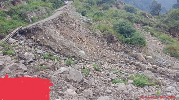 Sarpara road closed for three months,