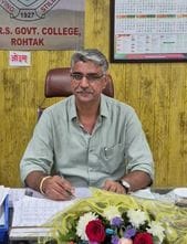 Dr. Surinder Sangwan became the Principal of Nekiram College