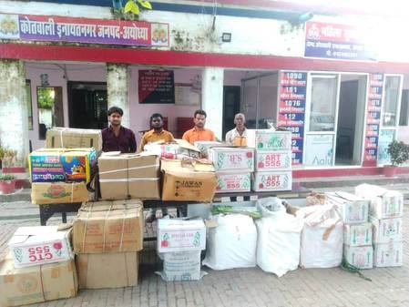 Illegal firecrackers seized at three locations
