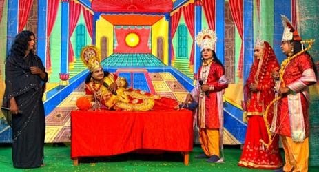 Siddharthnagar News: The audience's eyes became moist seeing Ram going to the forest