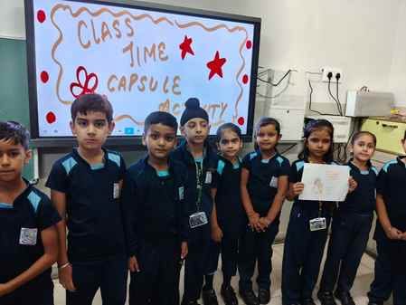 Presenting a speech explaining the value of discipline