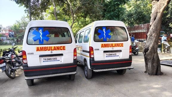 Health department gets four ambulances from MP fund quota