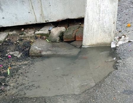 People are troubled by contaminated drinking water supply