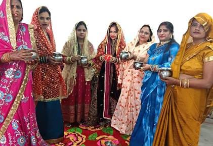 Organizing a collective story of Karva Chauth