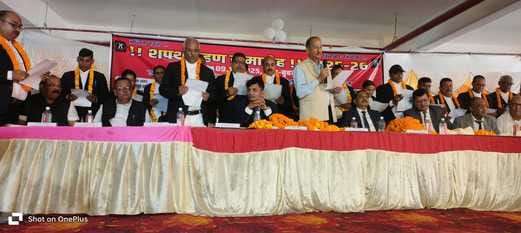 Newly elected office bearers took oath of secrecy