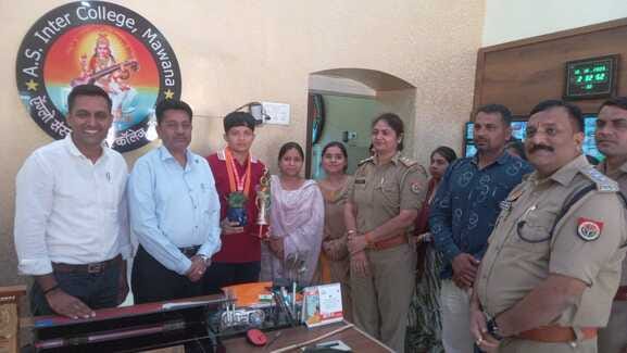 Gold medal at the state level in wrestling competition