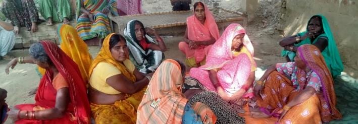 Two sisters returning from the immersion procession were crushed by an uncontrolled truck, leading to a painful death.