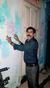 A recovery notice was pasted at Maulana Tauqeer's house in Bareilly.