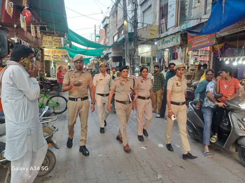 Police made women aware on Karva Chauth