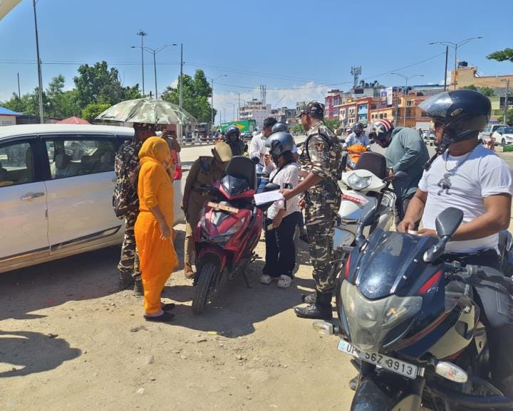 Increased vigilance at the border, entry is granted after checking