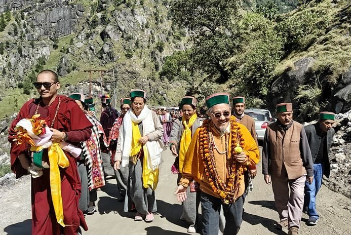 Special prayers were offered to prevent landslides in Nigulsari.