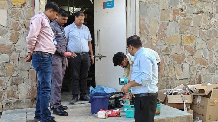 The Food Safety Department team collected 13 samples and sent them for testing.