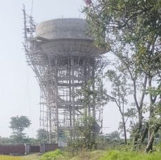 Siddharthnagar News: Overhead tank work stalled due to lack of budget