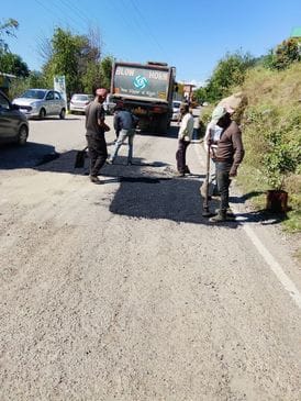 The highway from Jogindernagar to Padhar will be sparkling clean.