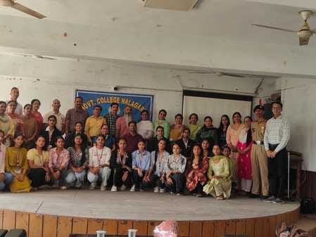 Radhika Verma took over as president and Disha as vice president.