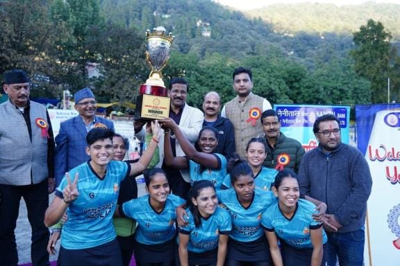 Winner of UP Police Women's Hockey Tournament