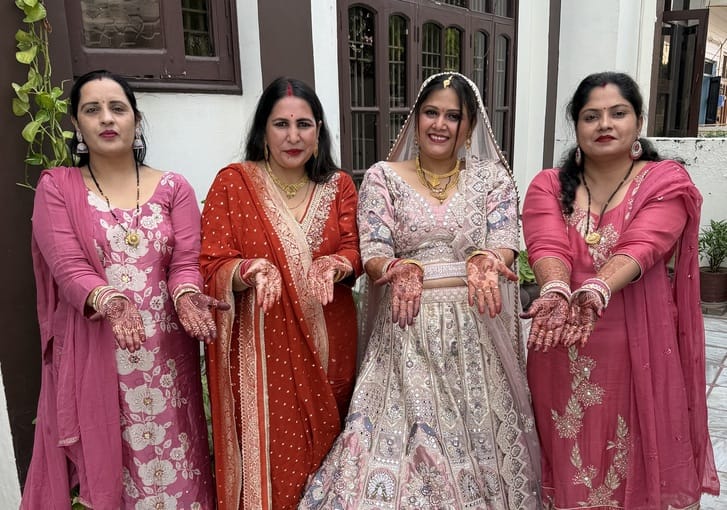 Women enthusiastically observed fast for the long life of their husbands.