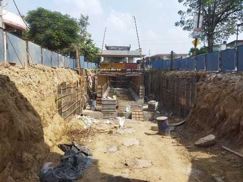 The construction of Bijraul Marg underpass will be completed in two months.