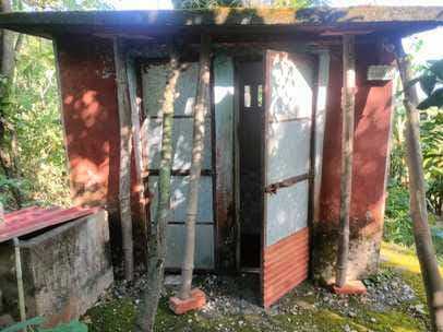 Loss of Rs 2 lakh due to collapse of toilet due to rain
