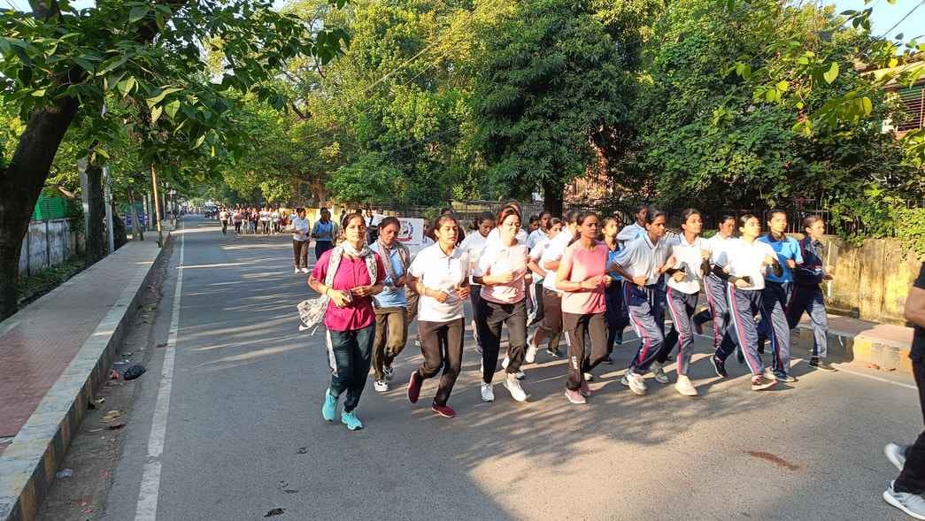 Run for Empowerment Marathon started from the main roads of the city