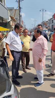 Sanauli Road will be 16 feet wide, MLA ordered pole shifting.