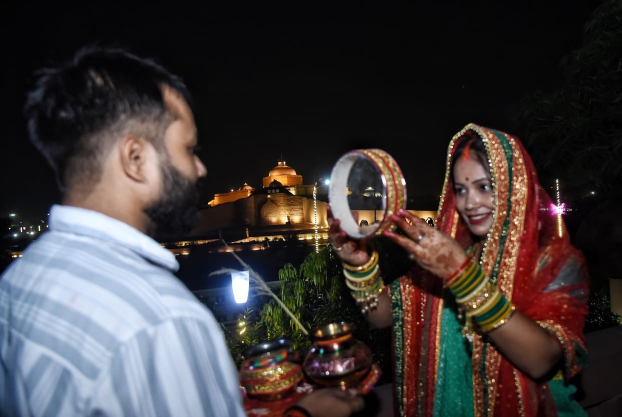 Pray for husband in karwa choth